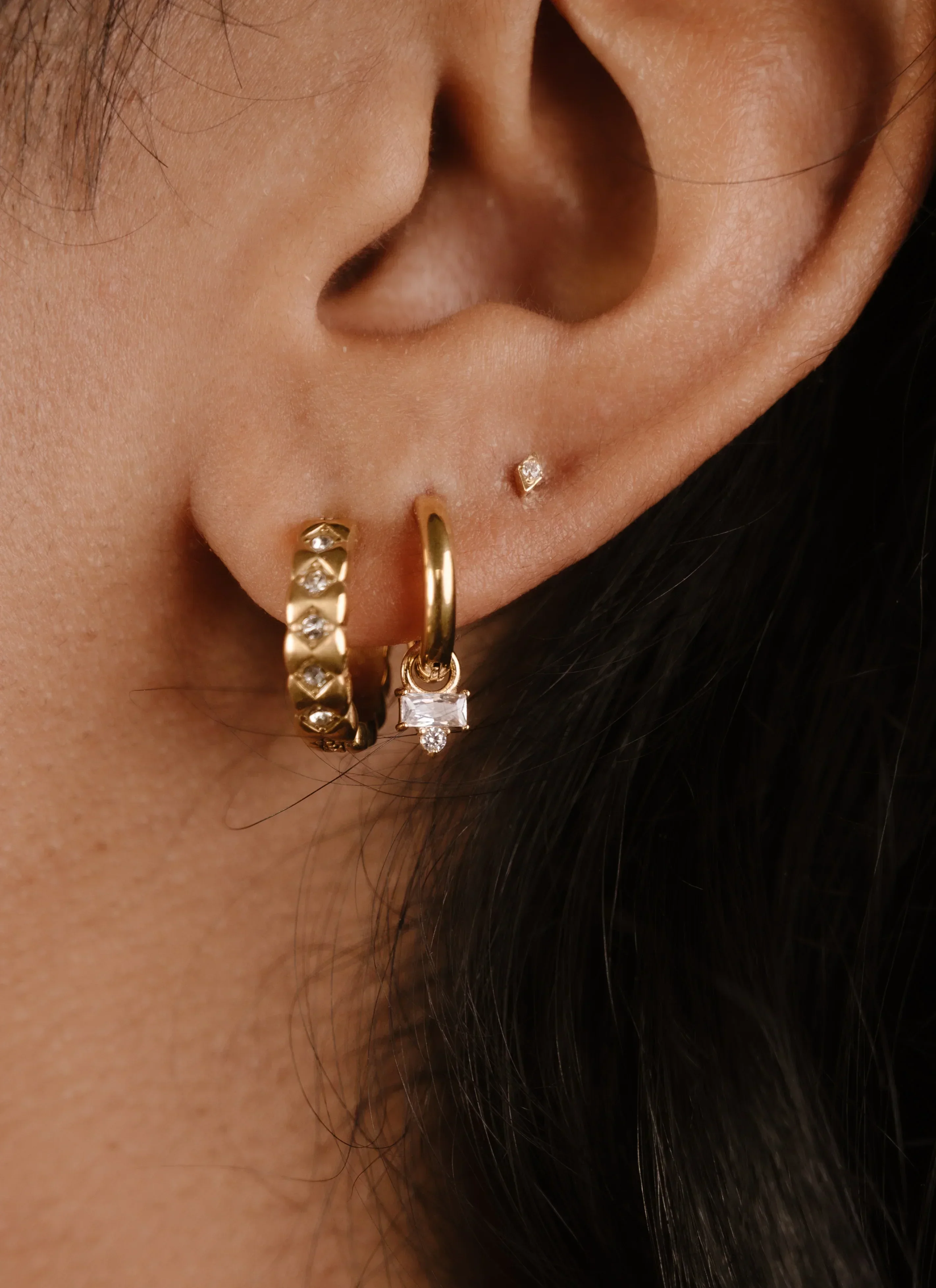 Fractal Micro Flat Back Stud - Image 3