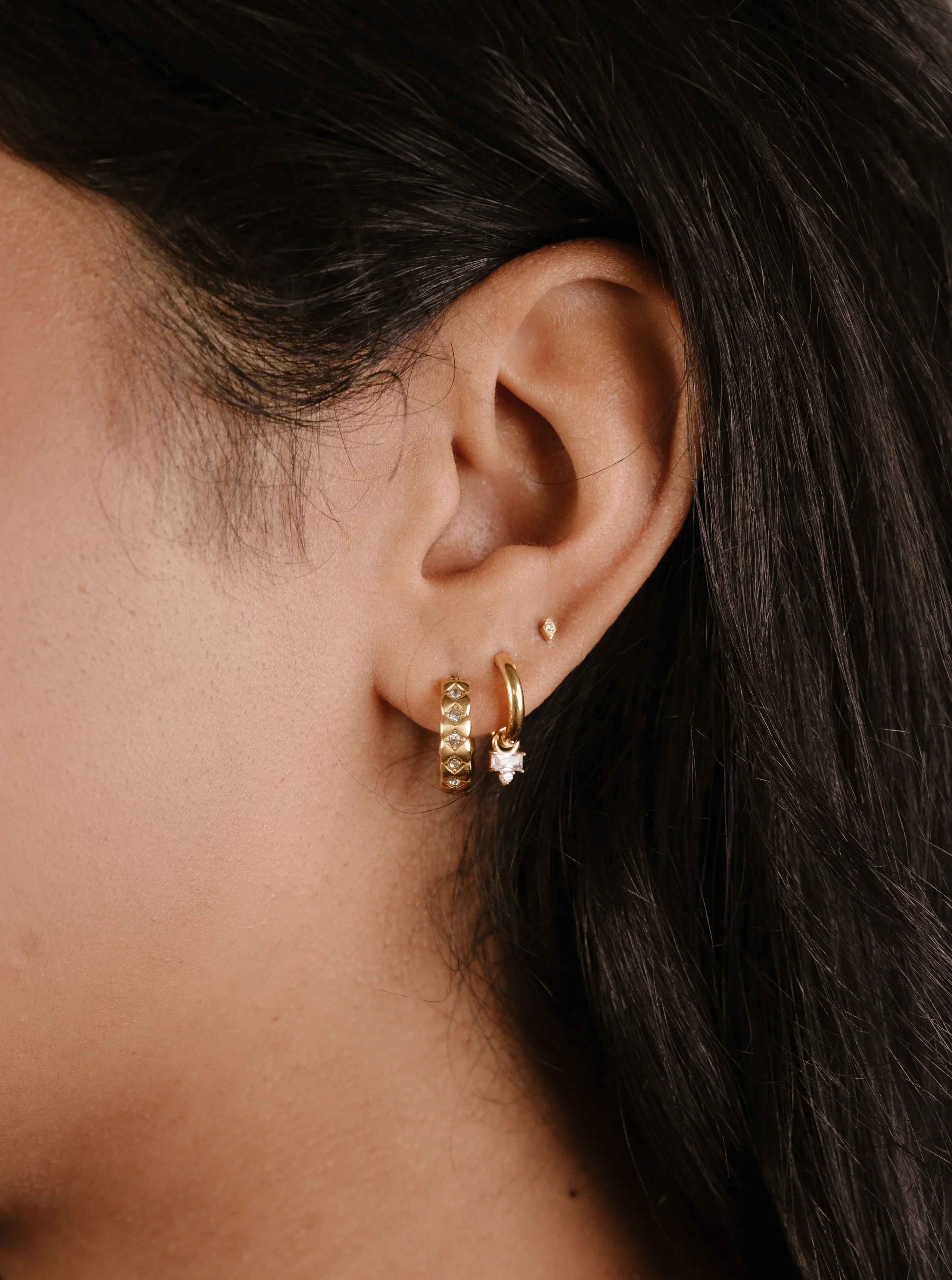 Fractal Micro Flat Back Stud - Image 4