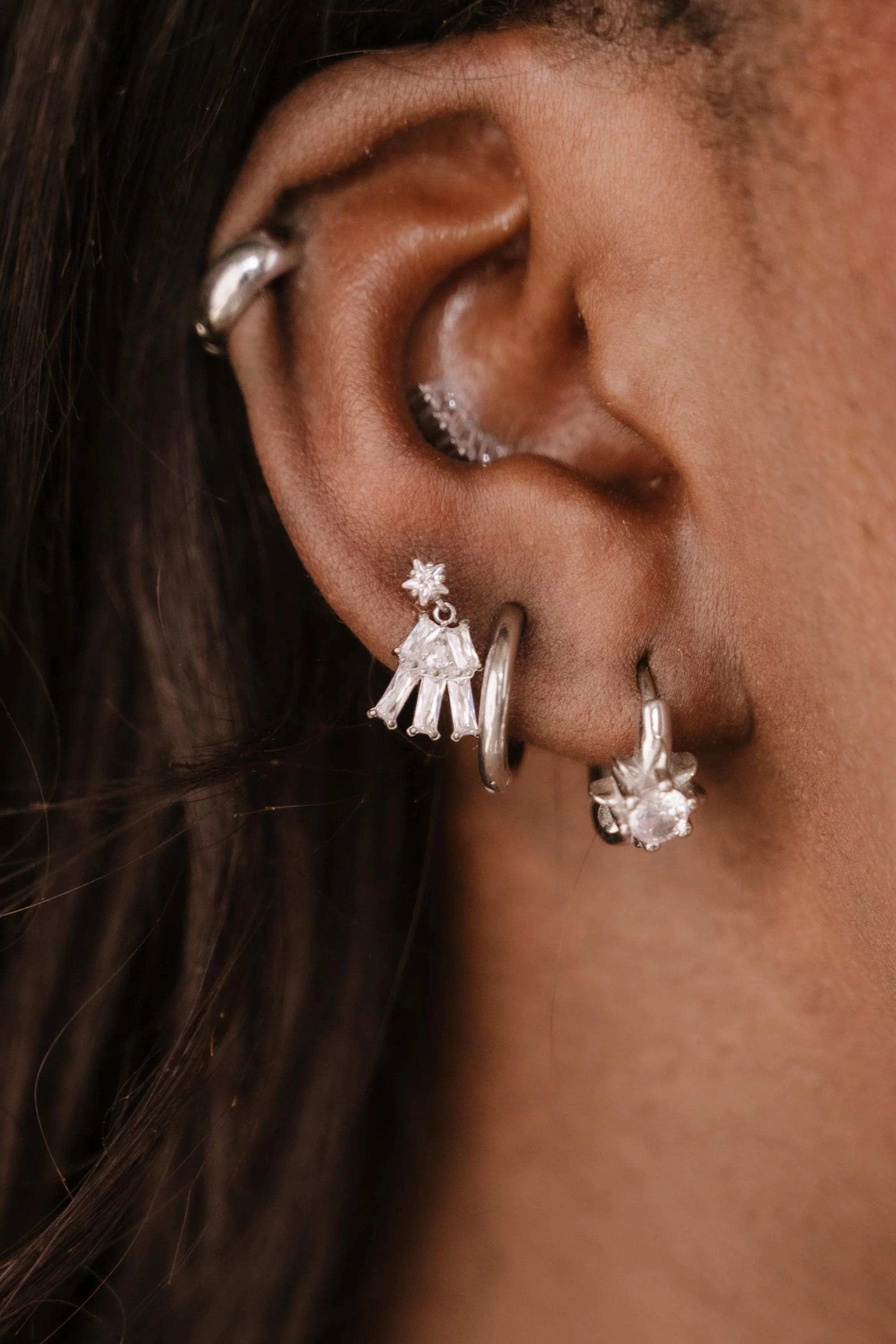 Frosted Fir Flat Back Stud - Image 4