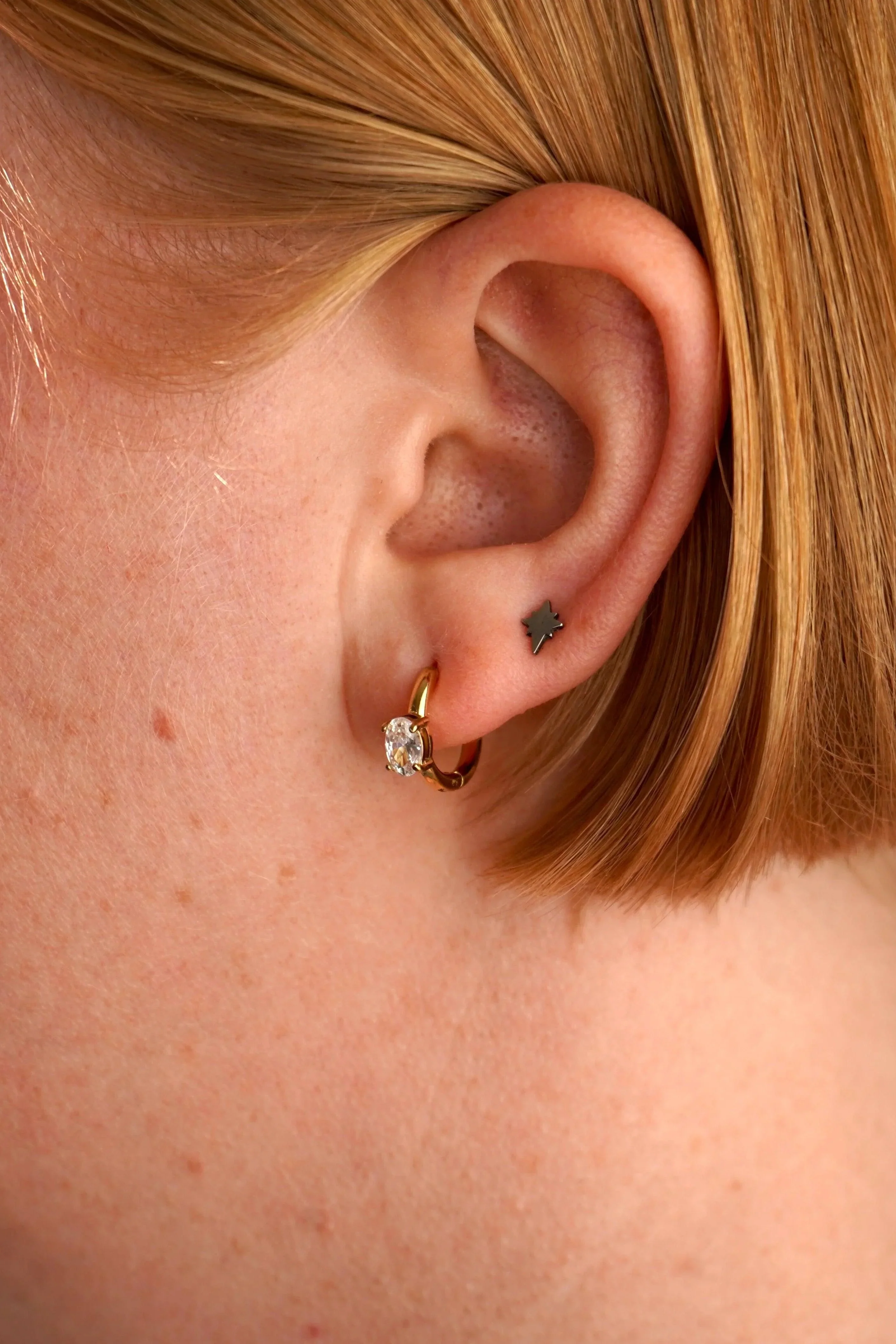 Mini Diamond Hoops - Image 6